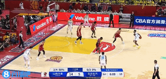 👏投得很坚决！杰曼弧顶命中撤步干拔三分