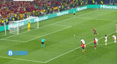 法国落后三球！亚马尔造点，亲自主罚打进